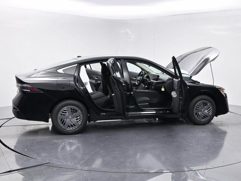 2026 Super Black Nissan Sentra S FWD Sedan