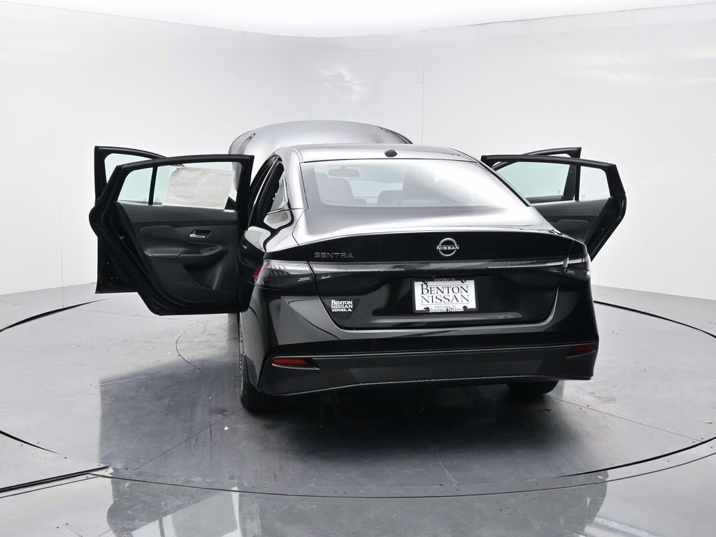 2026 Super Black Nissan Sentra S FWD Sedan