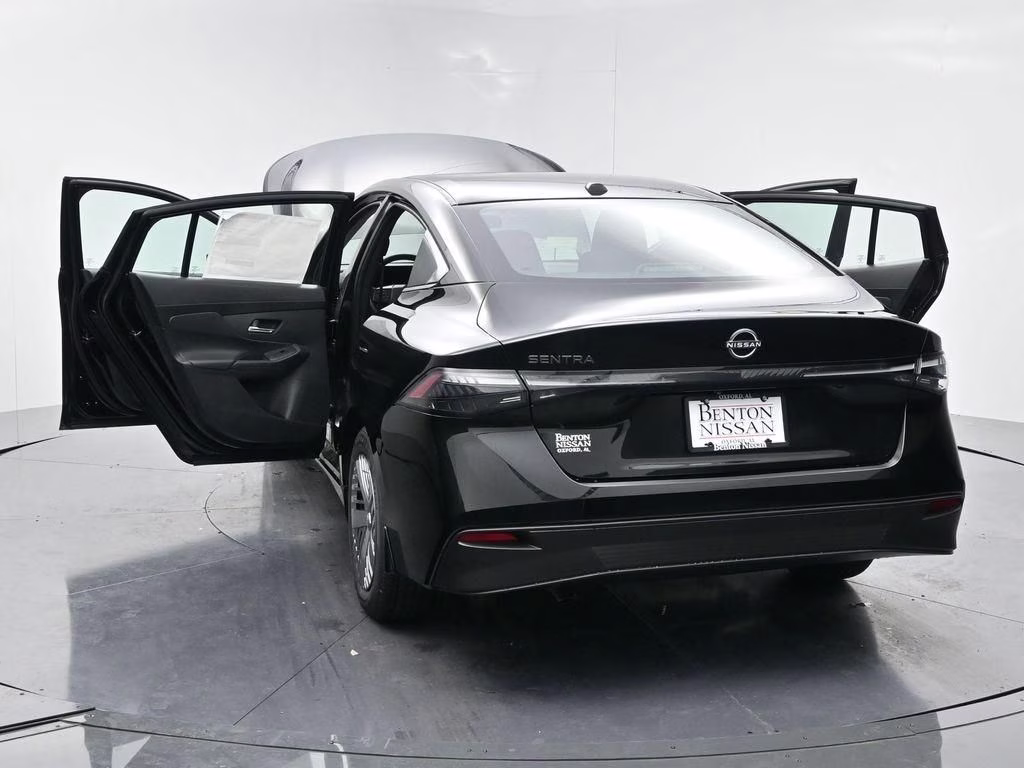 2026 Super Black Nissan Sentra S FWD Sedan