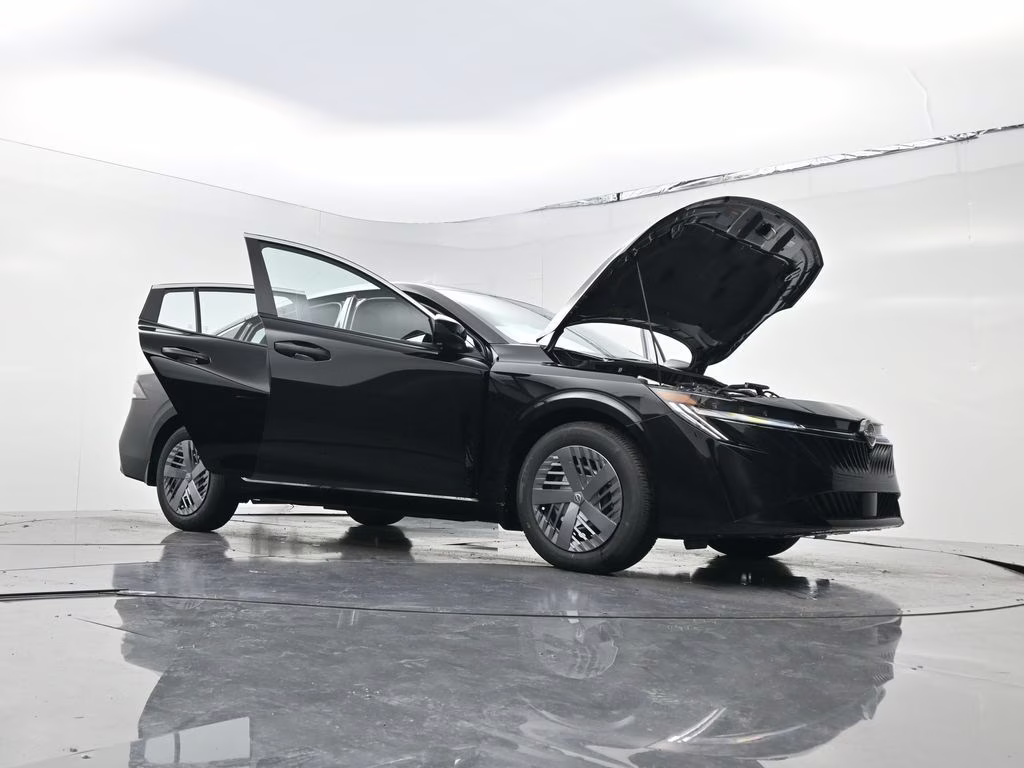 2026 Super Black Nissan Sentra S FWD Sedan