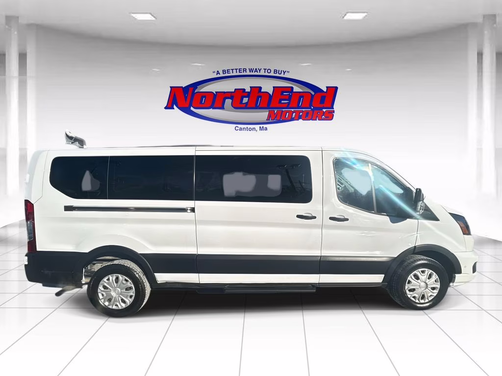 2023 Oxford White Ford Transit-350 XLT RWD Crossover
