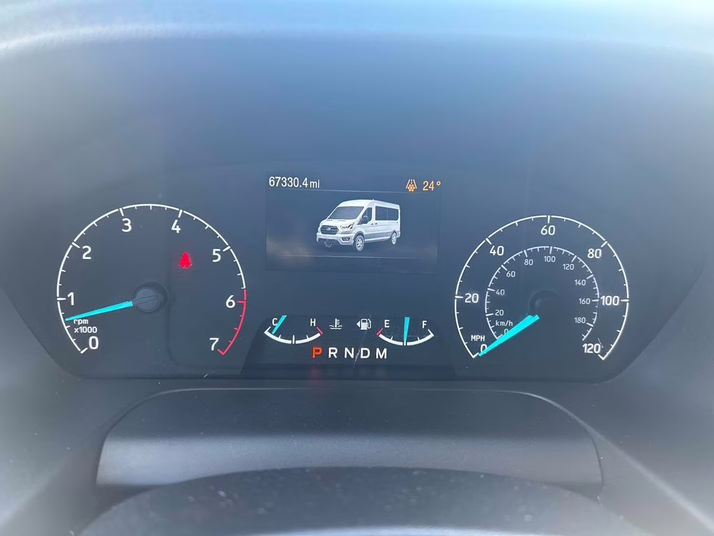 2023 Oxford White Ford Transit-350 XLT RWD Crossover