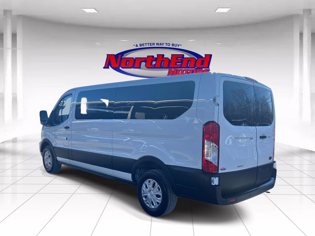 2023 Oxford White Ford Transit-350 XLT RWD Crossover