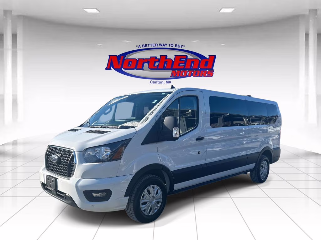 2023 Oxford White Ford Transit-350 XLT RWD Crossover