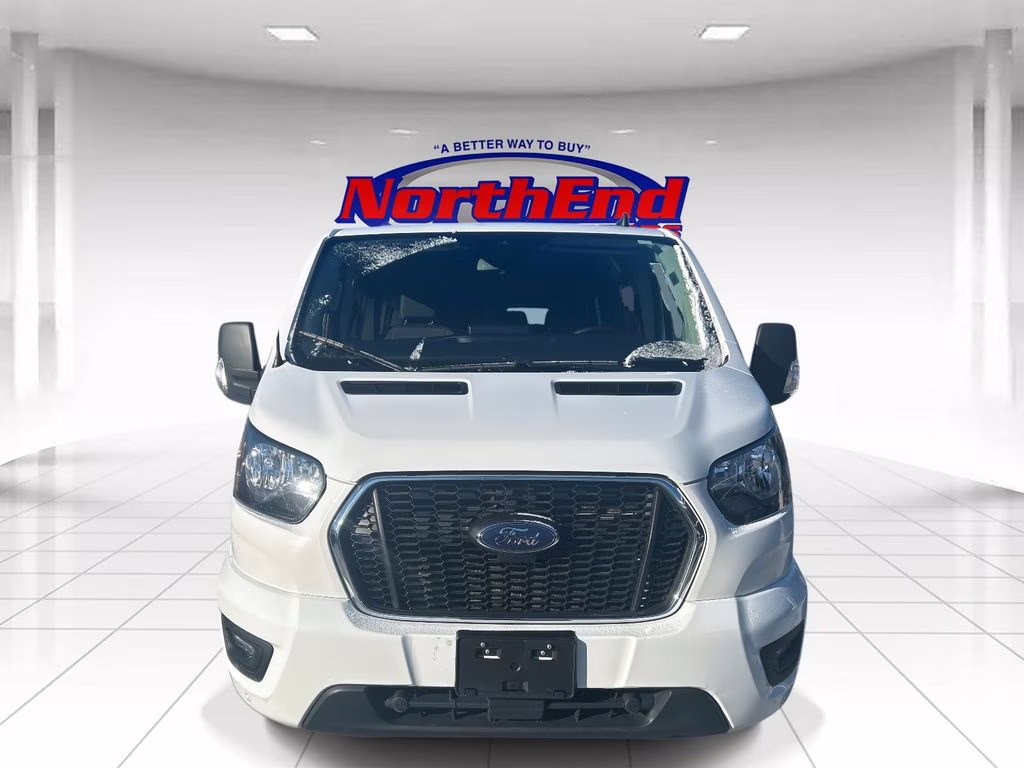 2023 Oxford White Ford Transit-350 XLT RWD Crossover