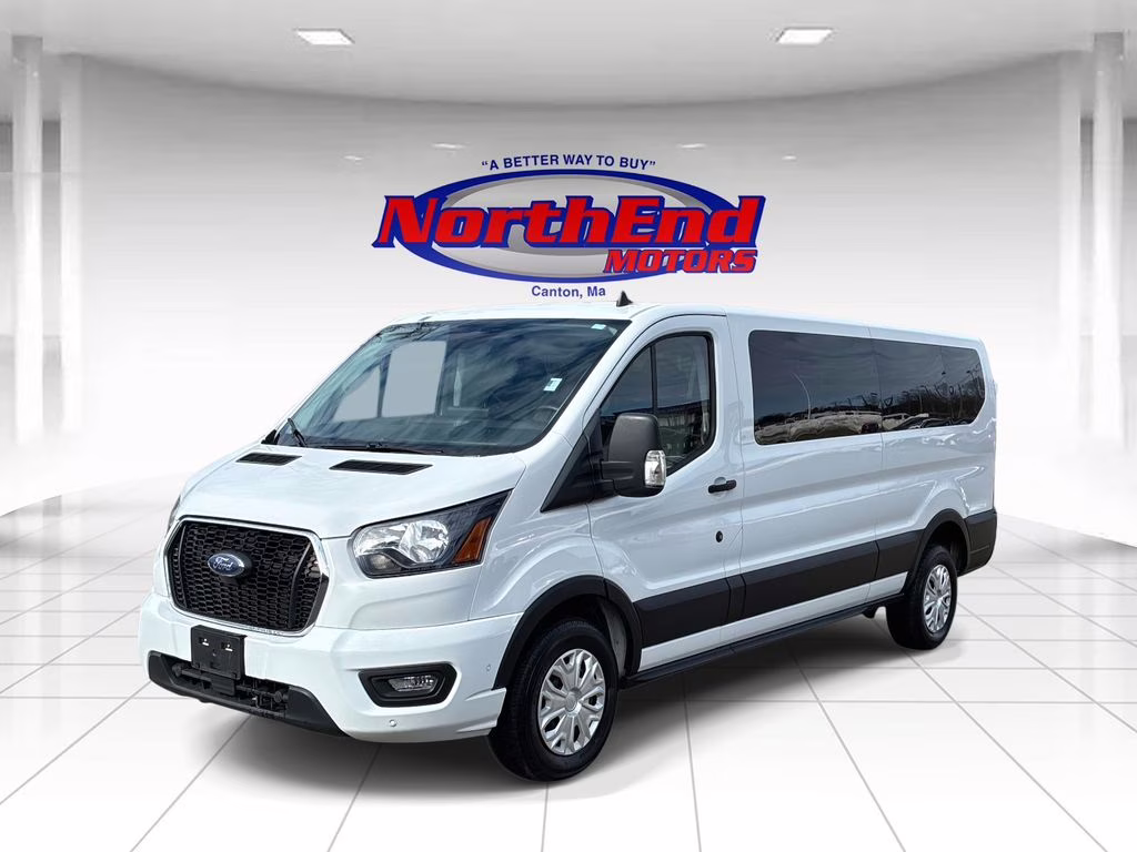 2023 Oxford White Ford Transit-350 XLT RWD Crossover