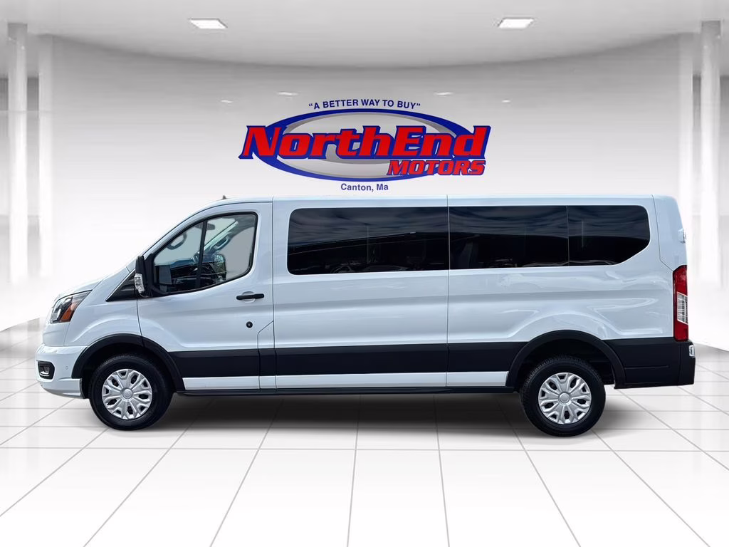 2023 Oxford White Ford Transit-350 XLT RWD Crossover