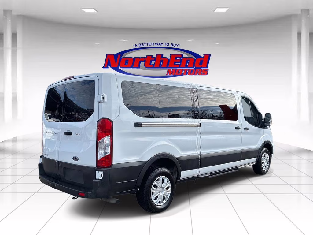 2023 Oxford White Ford Transit-350 XLT RWD Crossover