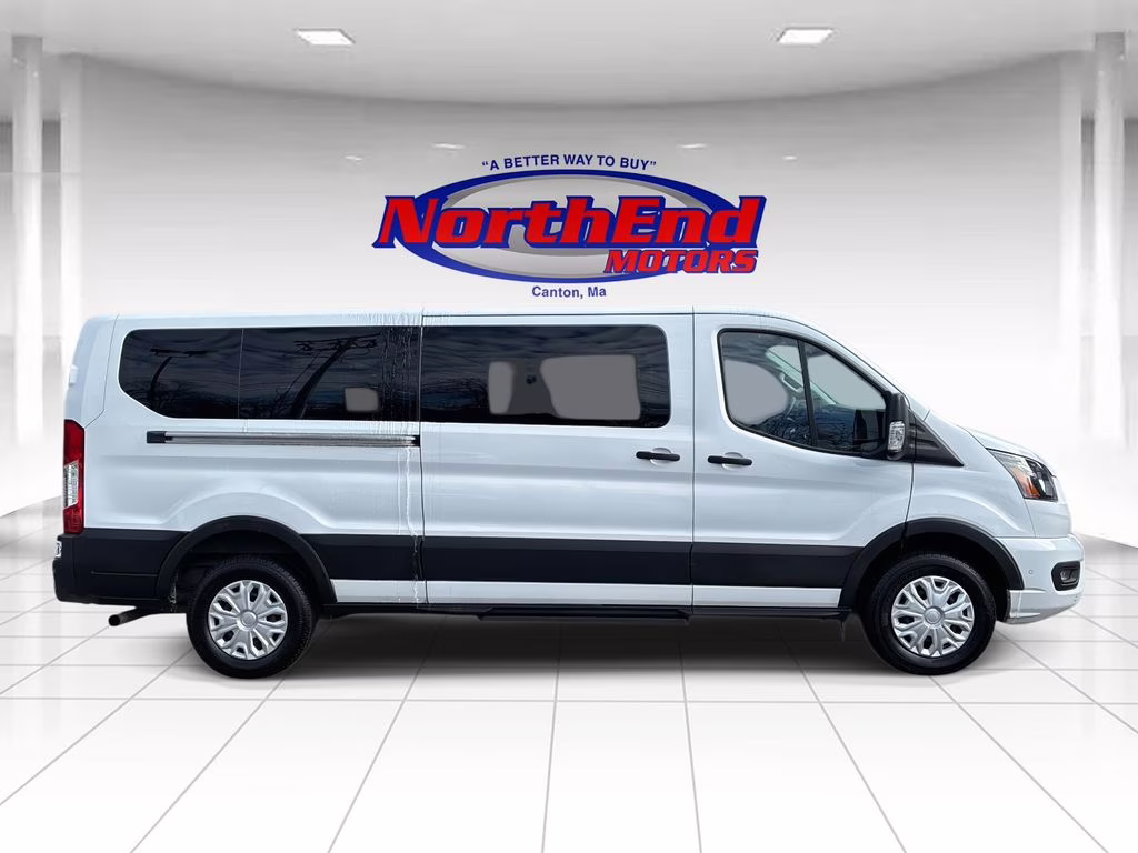 2023 Oxford White Ford Transit-350 XLT RWD Crossover