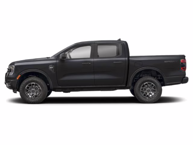 2025 Shadow Black Ford Ranger XLT RWD Truck