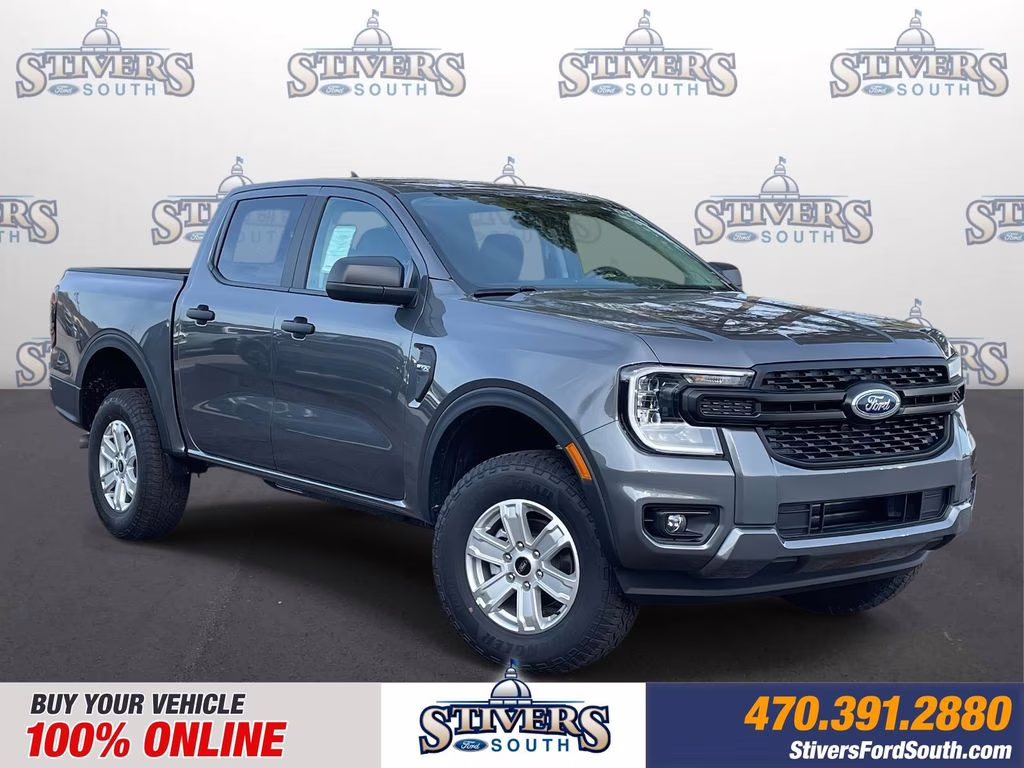 2025 Gray Metallic Ford Ranger XL RWD Truck