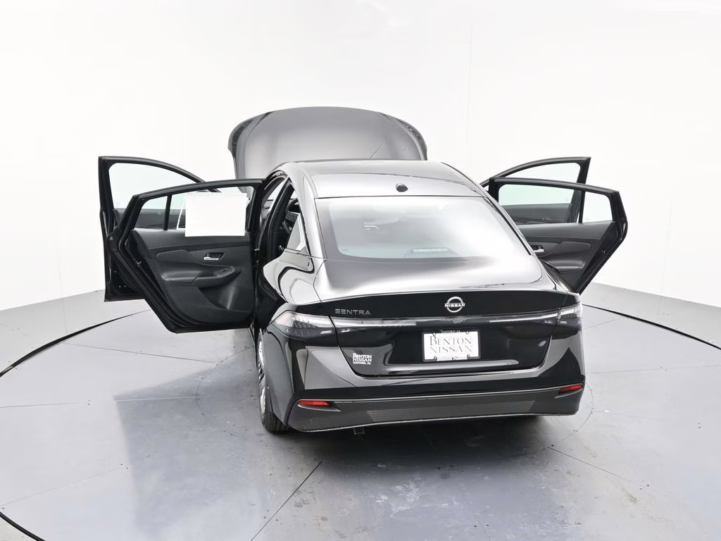 2026 Super Black Nissan Sentra S FWD Sedan