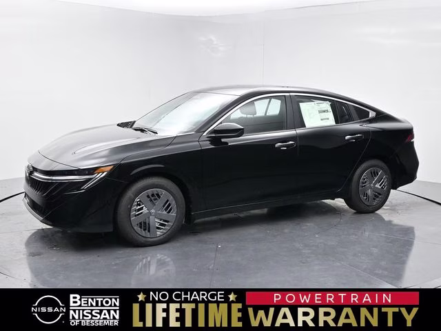 2026 Super Black Nissan Sentra S FWD Sedan
