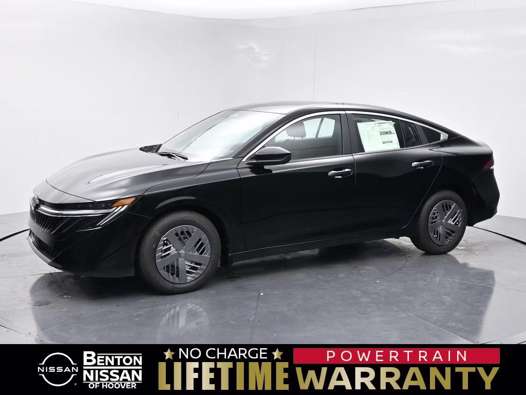 2026 Super Black Nissan Sentra S FWD Sedan