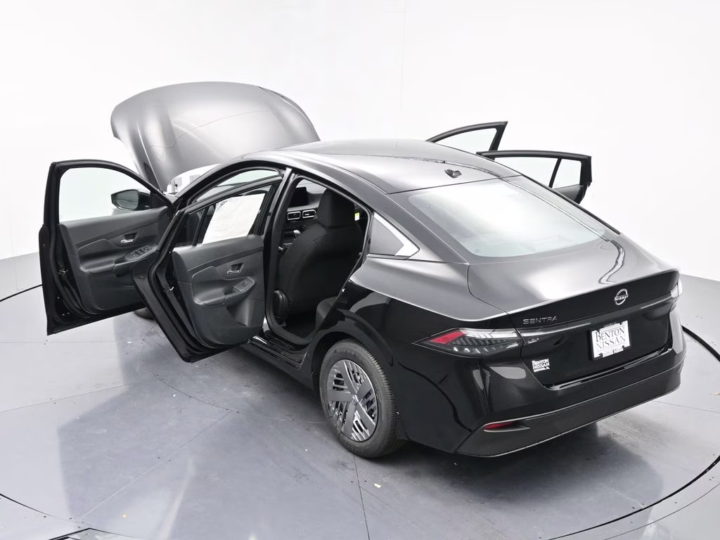 2026 Super Black Nissan Sentra S FWD Sedan