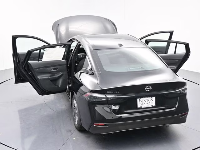 2026 Super Black Nissan Sentra S FWD Sedan