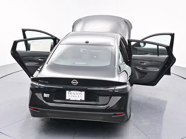 2026 Super Black Nissan Sentra S FWD Sedan