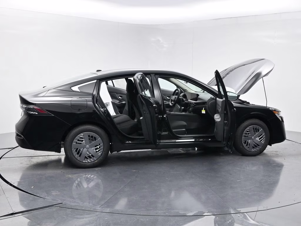 2026 Super Black Nissan Sentra S FWD Sedan