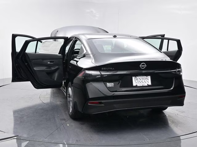 2026 Super Black Nissan Sentra S FWD Sedan