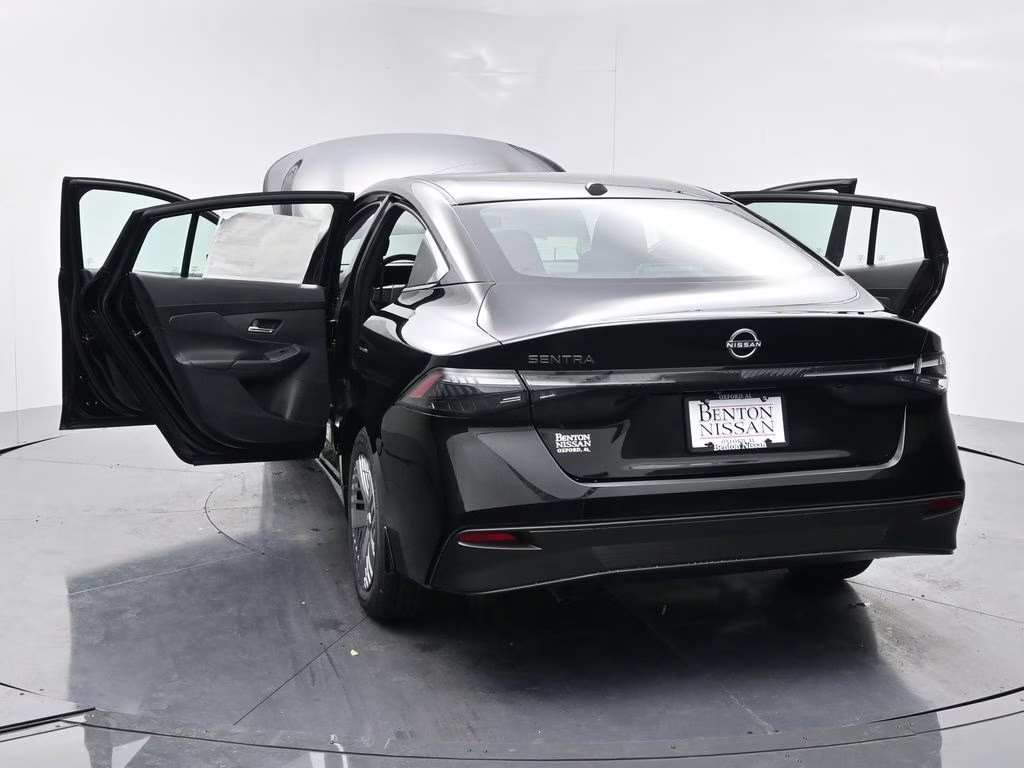 2026 Super Black Nissan Sentra S FWD Sedan
