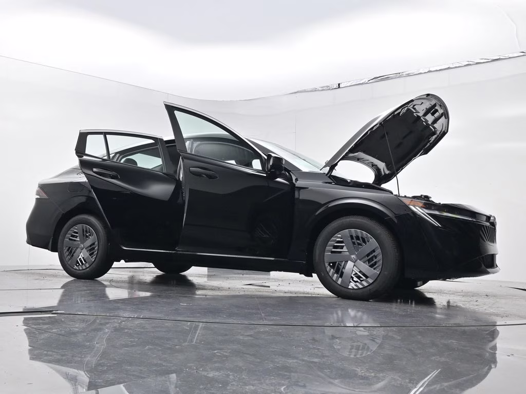 2026 Super Black Nissan Sentra S FWD Sedan