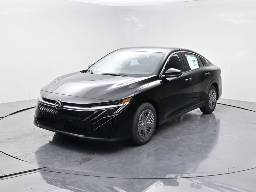 2026 Super Black Nissan Sentra S FWD Sedan