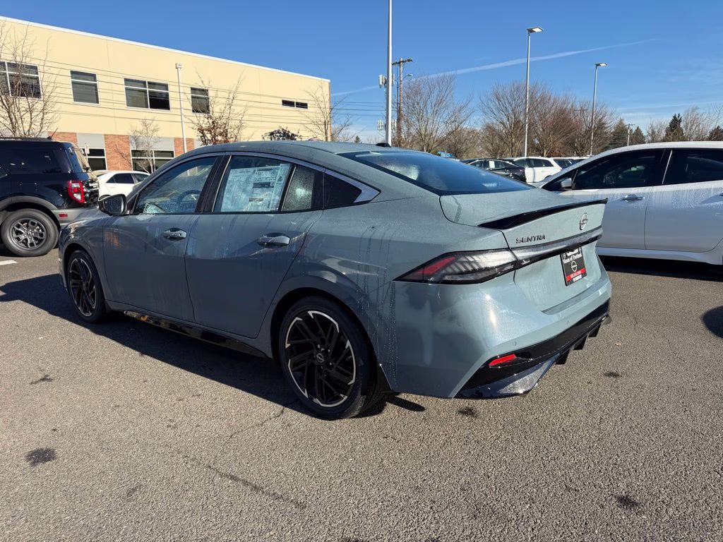 2026 Atlantic Gray Metallic Nissan Sentra SR FWD Sedan