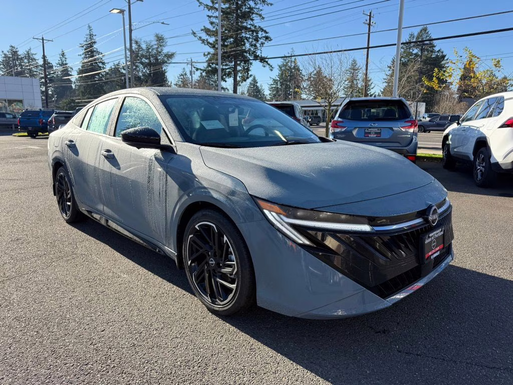2026 Atlantic Gray Metallic Nissan Sentra SR FWD Sedan
