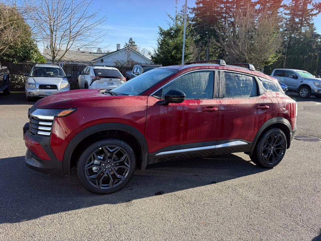 2026 Scarlet Ember Tintcoat Nissan Kicks SR AWD SUV