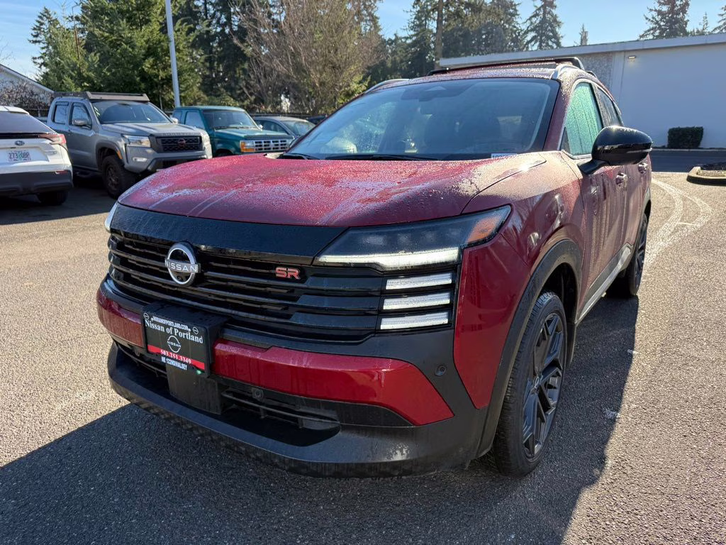 2026 Scarlet Ember Tintcoat Nissan Kicks SR AWD SUV