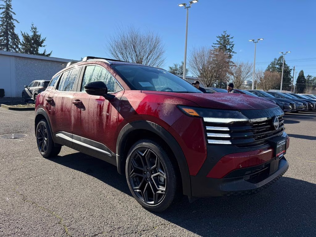 2026 Scarlet Ember Tintcoat Nissan Kicks SR AWD SUV