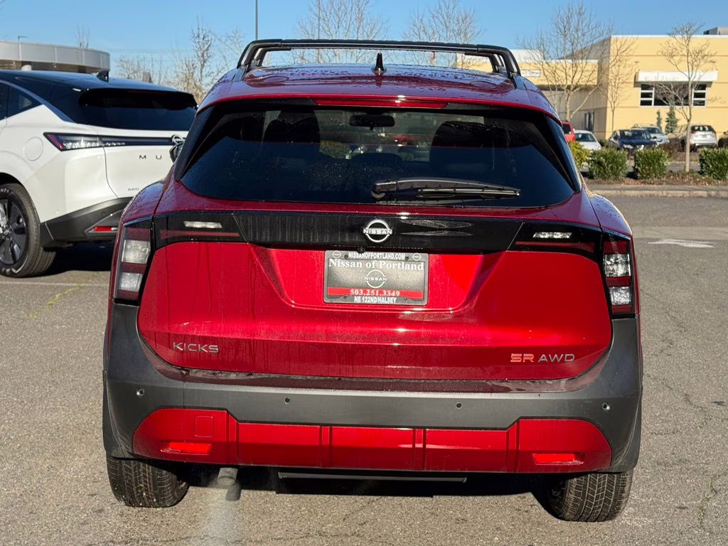 2026 Scarlet Ember Tintcoat Nissan Kicks SR AWD SUV