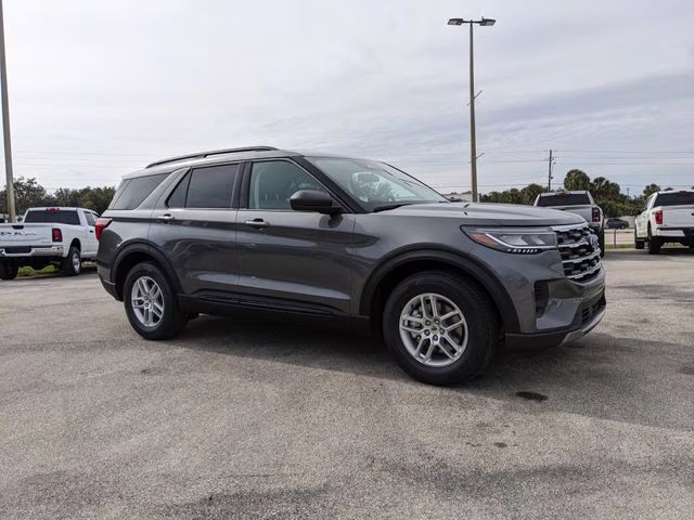 2026 Carbonized Gray Metallic Ford Explorer Active RWD SUV