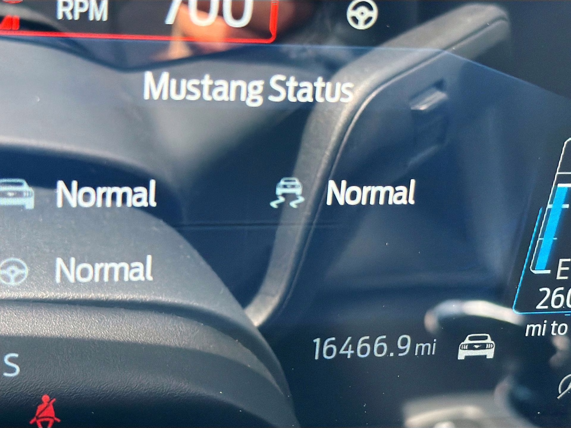 2025 Vapor Blue Metallic Ford Mustang EcoBoost RWD Coupe