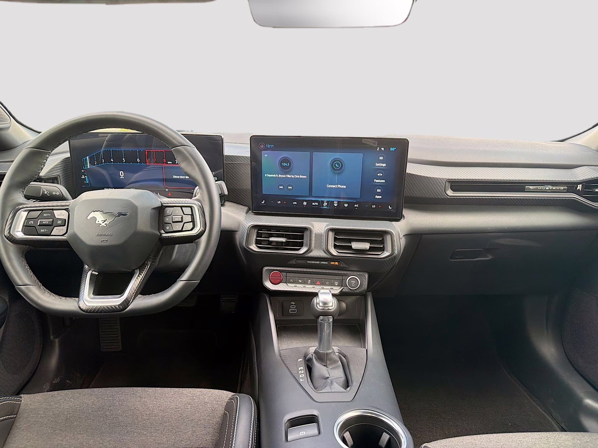 2025 Vapor Blue Metallic Ford Mustang EcoBoost RWD Coupe