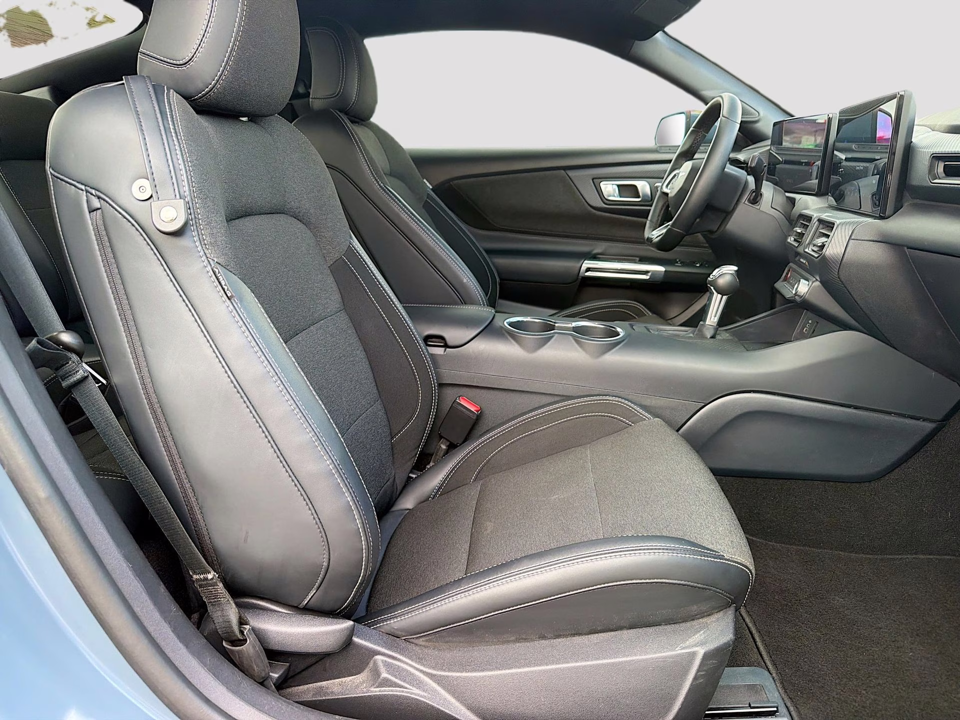 2025 Vapor Blue Metallic Ford Mustang EcoBoost RWD Coupe