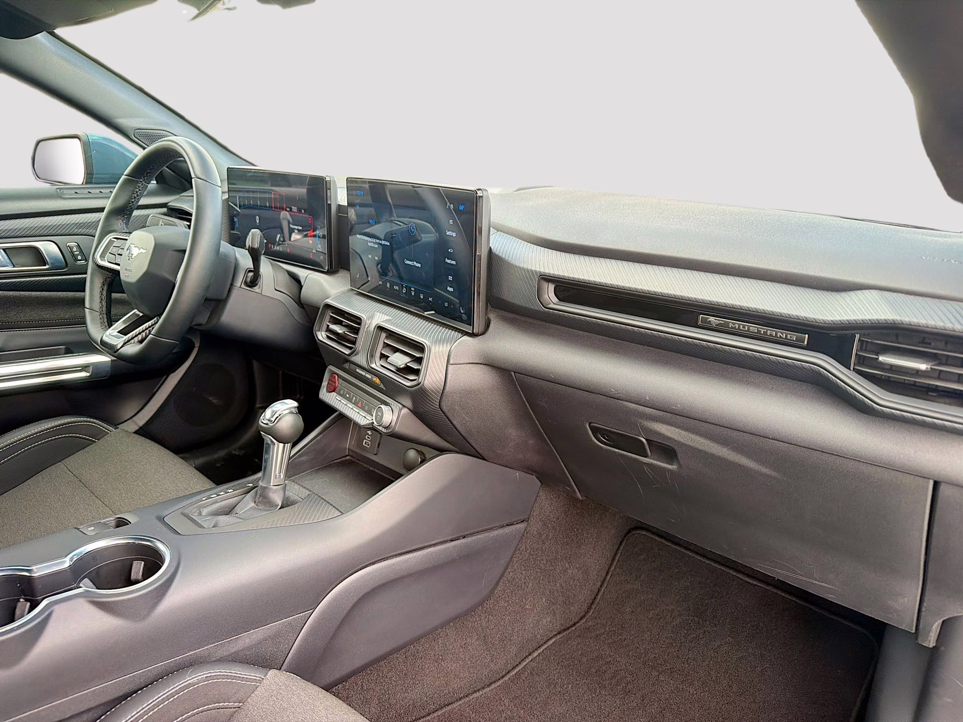 2025 Vapor Blue Metallic Ford Mustang EcoBoost RWD Coupe