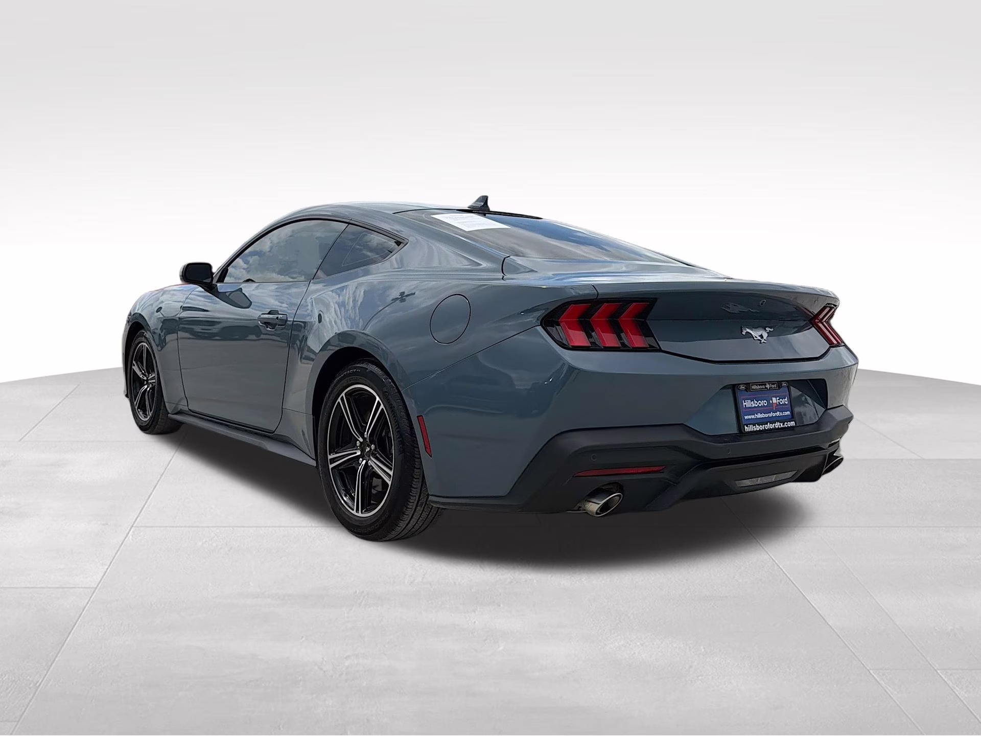 2025 Vapor Blue Metallic Ford Mustang EcoBoost RWD Coupe