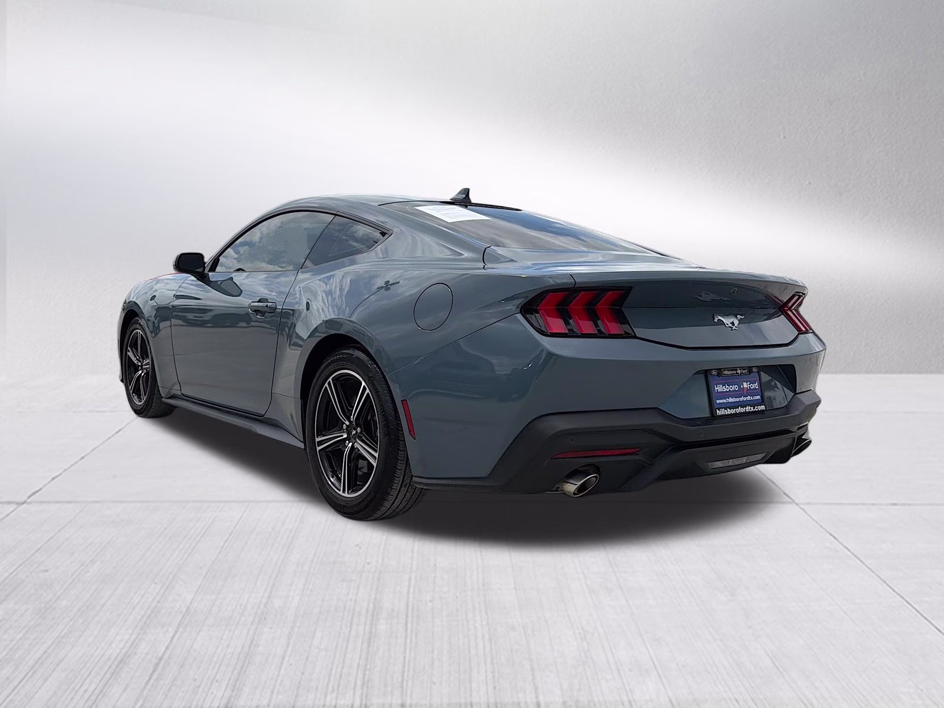 2025 Vapor Blue Metallic Ford Mustang EcoBoost RWD Coupe