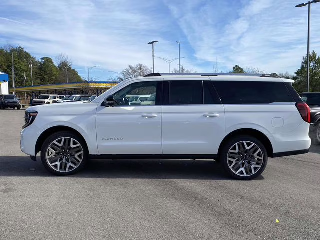 2026 White Metallic Ford Expedition Max Platinum 4X4 SUV