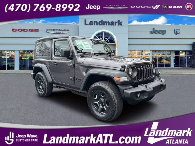 2026 granite crystal metallic clearcoat Jeep Wrangler Sport 4X4 Convertible