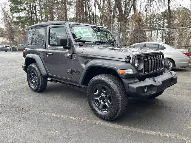 2026 granite crystal metallic clearcoat Jeep Wrangler Sport 4X4 Convertible