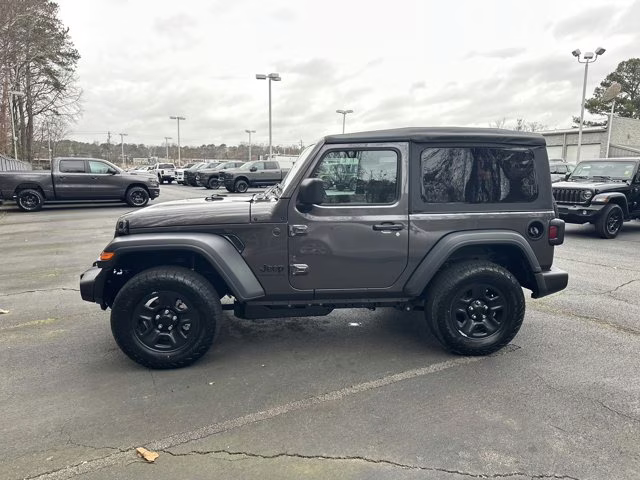 2026 granite crystal metallic clearcoat Jeep Wrangler Sport 4X4 Convertible