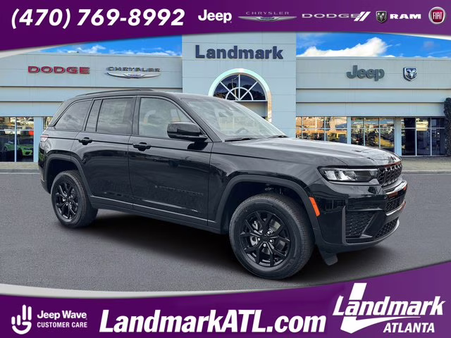 2026 Diamond Black Crystal Pearlcoat Jeep Grand Cherokee Laredo Altitude RWD SUV