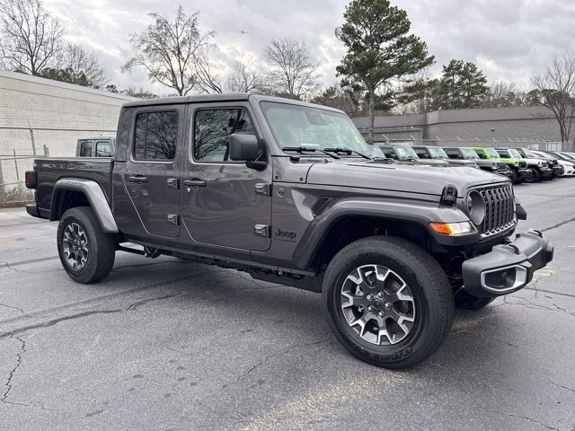 2026 Granite Crystal Metallic Clearcoat Jeep Gladiator Sahara 4X4 Truck