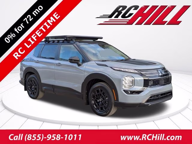 2026 Moonstone Gray/Black Roof Mitsubishi Outlander Trail Edition AWD SUV