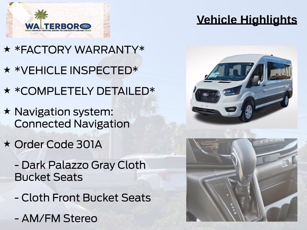 2026 Oxford White Ford Transit-350 XL RWD Crossover