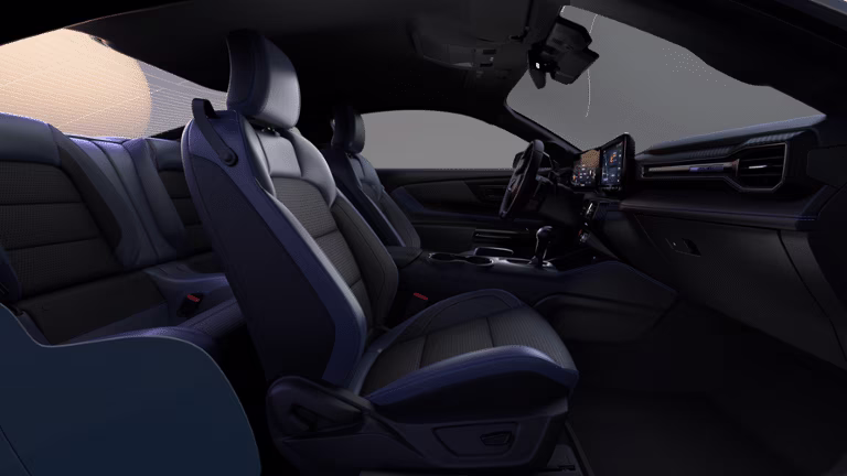 2026 Blue Ford Mustang Dark Horse RWD Coupe