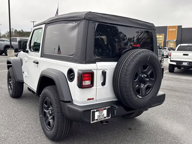 2026 Bright White Clearcoat Jeep Wrangler Sport 4X4 Convertible