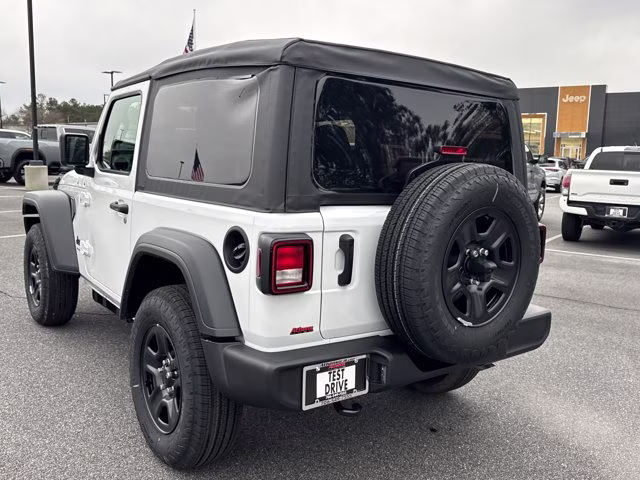 2026 Bright White Clearcoat Jeep Wrangler Sport 4X4 Convertible